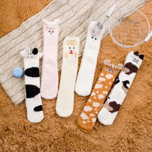 Nuevos <span class=keywords><strong>calcetines</strong></span> gruesos <span class=keywords><strong>para</strong></span> niños, dibujos animados sobre la rodilla, medias altas <span class=keywords><strong>para</strong></span> bebés, rodilleras, <span class=keywords><strong>calcetines</strong></span> largos <span class=keywords><strong>para</strong></span> <span class=keywords><strong>dormir</strong></span> - Product Image 1
