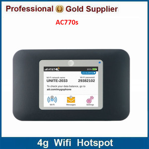 Comercio al por mayor Negro <span class=keywords><strong>Netgear</strong></span> Aircard 770 s AC770s AWS 1900 MHz 4G Pocket Router <span class=keywords><strong>WIFI</strong></span> - Product Image 1