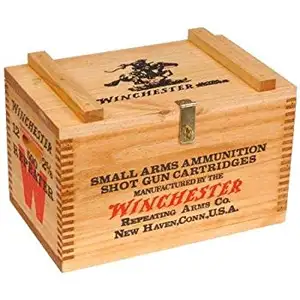 Unvollendet benutzerdefinierte holz ammo box