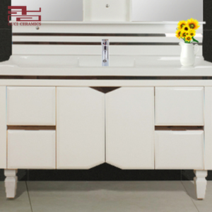 Fabricación <span class=keywords><strong>China</strong></span> GUCI de espejo doble de 120 cm de montaje en piso impermeable del gabinete del cuarto de baño - Product Image 3