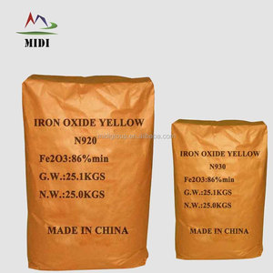 Óxido de <span class=keywords><strong>hierro</strong></span> amarillo y verde Fe2O3 Eficaz para pigmentos de cuero y pigmentos de recubrimiento - Product Image 2