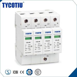 TYCOTIU Nuevos Productos 2015 385 V Clase II <span class=keywords><strong>Tipo</strong></span> <span class=keywords><strong>2</strong></span> <span class=keywords><strong>Descargadores</strong></span> <span class=keywords><strong>de</strong></span> <span class=keywords><strong>sobretensión</strong></span> - Product Image 1