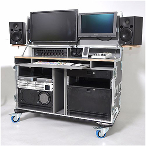 Mobile UltraStudio Video Cassetto Taglio Workstation caso di Volo - Product Image 1