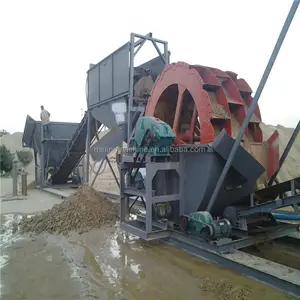 Boule de lavage de sable, pierre, gravier, Type roue, usine, à vendre