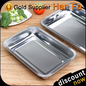 Plateau de service rond en acier inoxydable <span class=keywords><strong>miroir</strong></span> de qualité supérieure, durable, écologique, de style thaïlandais, disponible en plusieurs tailles, idéal pour le camping - Product Image 5