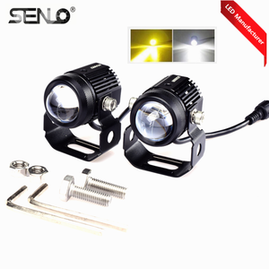 Nuovo Faro Universale a LED, Luce da Lavoro e <span class=keywords><strong>Fendinebbia</strong></span>, Mini Faro Abbagliante/Anabbagliante per Moto, ATV, Motociclette, SUV, Jeep, Trattori, <span class=keywords><strong>Fuoristrada</strong></span> - Product Image 2