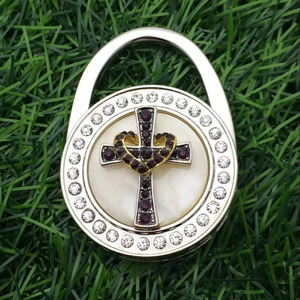 Elegante diseño <span class=keywords><strong>de</strong></span> la <span class=keywords><strong>Cruz</strong></span> <span class=keywords><strong>de</strong></span> <span class=keywords><strong>Cristo</strong></span> aleación <span class=keywords><strong>de</strong></span> zinc gancho del monedero - Product Image 4