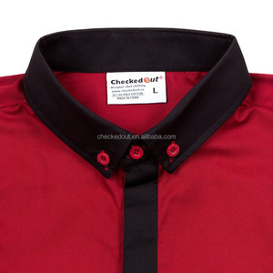 Waiter' camicia/maniche corte con contrasto di colore - Product Image 4