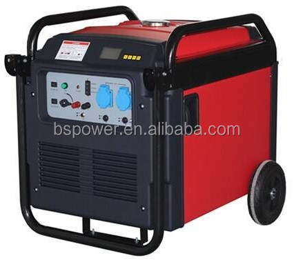 6kw 7.5kva Small Portable Natural Gas Biogas Petrol Dual Fuel Auto Start Remote Start Generator for Home Use