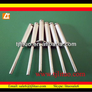 Usine de vente chaude, mandel dôme. tête de type ouvert rivet aveugles en aluminium en acier, fabricants de rivet - Product Image 1