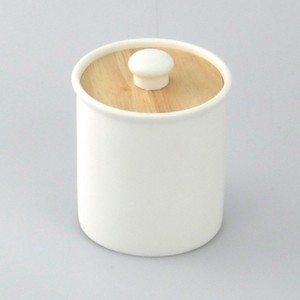 In Stock Poly White Cylinder Shape Bathroom Accessories - Product Image 5