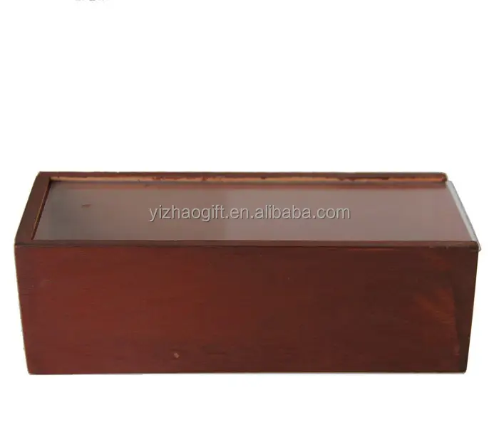 Caixa de madeira de alta qualidade, caixa de madeira com deslizamento top, venda quente, nova, 2015