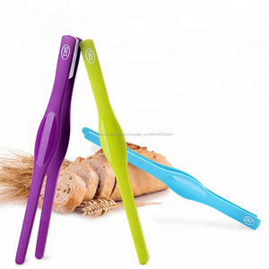 Top Qualité Résistant À La Chaleur Cuisine Utiliser <span class=keywords><strong>Silicone</strong></span> BARBECUE Grill <span class=keywords><strong>Pain</strong></span> Pinces Clip - Product Image 1
