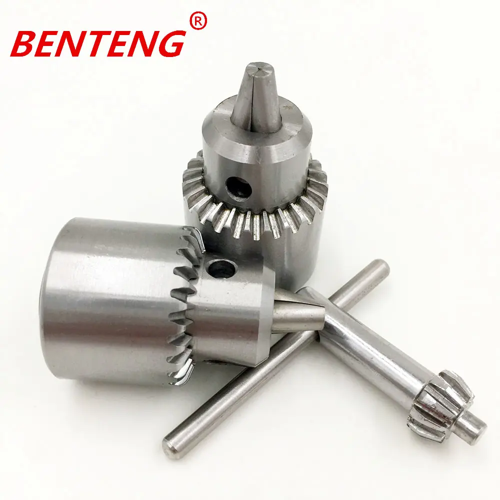 China Industrial Hand Tools 0.8-8mm Stainless Steel Drill Chuck with Key