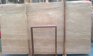 Chine revêtement mural carreaux de marbre dalle <span class=keywords><strong>prix</strong></span> beige pierres <span class=keywords><strong>travertin</strong></span> - Product Image 2