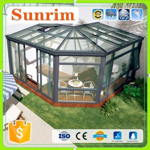 DIY hobby prefabricada de policarbonato o vidrio sol casa recinto del <span class=keywords><strong>patio</strong></span> terraza acristalada - Product Image 4