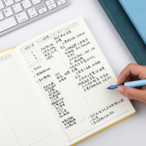 Taccuino personalizzato A5 Mini Planner diario <span class=keywords><strong>di</strong></span> 100 pagine con copertina morbida in pelle sintetica e rilegatura per cucire a filo per cuciture a sella - Product Image 2