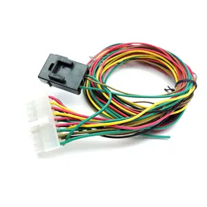 2pin fuse holder automotive cable harness custom wire harness with molex 18pin connector