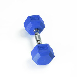 Colorful <strong>Rubber</strong> <strong>Hex</strong> <strong>Dumbbell</strong> With Straight Handle - Product Image 4