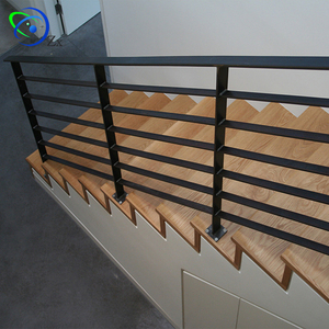 Barandilla de Hierro Forjado, <span class=keywords><strong>Balaustrada</strong></span> de Acero Dulce, Balaustre para Escaleras Interiores, Valla para Porche <span class=keywords><strong>Exterior</strong></span> - Product Image 2