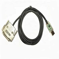 FTDI Chip Usb a RS232 serie Cable adaptador controles CNC programación 25 Pin DB25 conector macho 1,5 m FTDI UC-232R línea