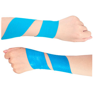 Plester otot elastoplast pra-potong kinesiologi dibuat di Tiongkok pita olahraga - Product Image 4