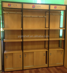 Kệ siêu thị cửa hàng tiện lợi hiển thị đứng cửa hàng căng tin Snack nước giải khát Kệ siêu thị hiển thị đứng thép kệ gỗ - Product Image 3