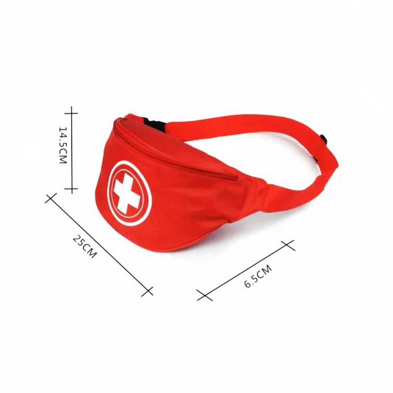Portable Medical Survival Bag First Aid Kit Storage Case For Outdoor Camping Emergency Situation Waist Pack Purse Pocket