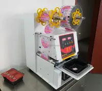 Machine de scellage automatique, pour cartes de fruits, légumes et légumes, plateau alimentaire,