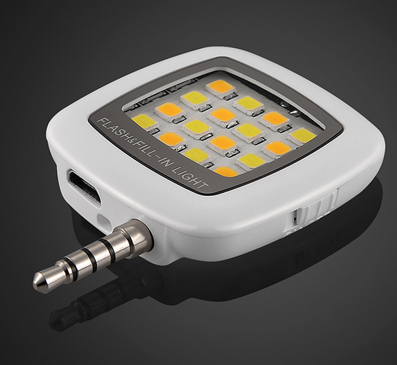 Оптовая продажа, портативная вспышка для камеры мобильного телефона, вспышка для селфи