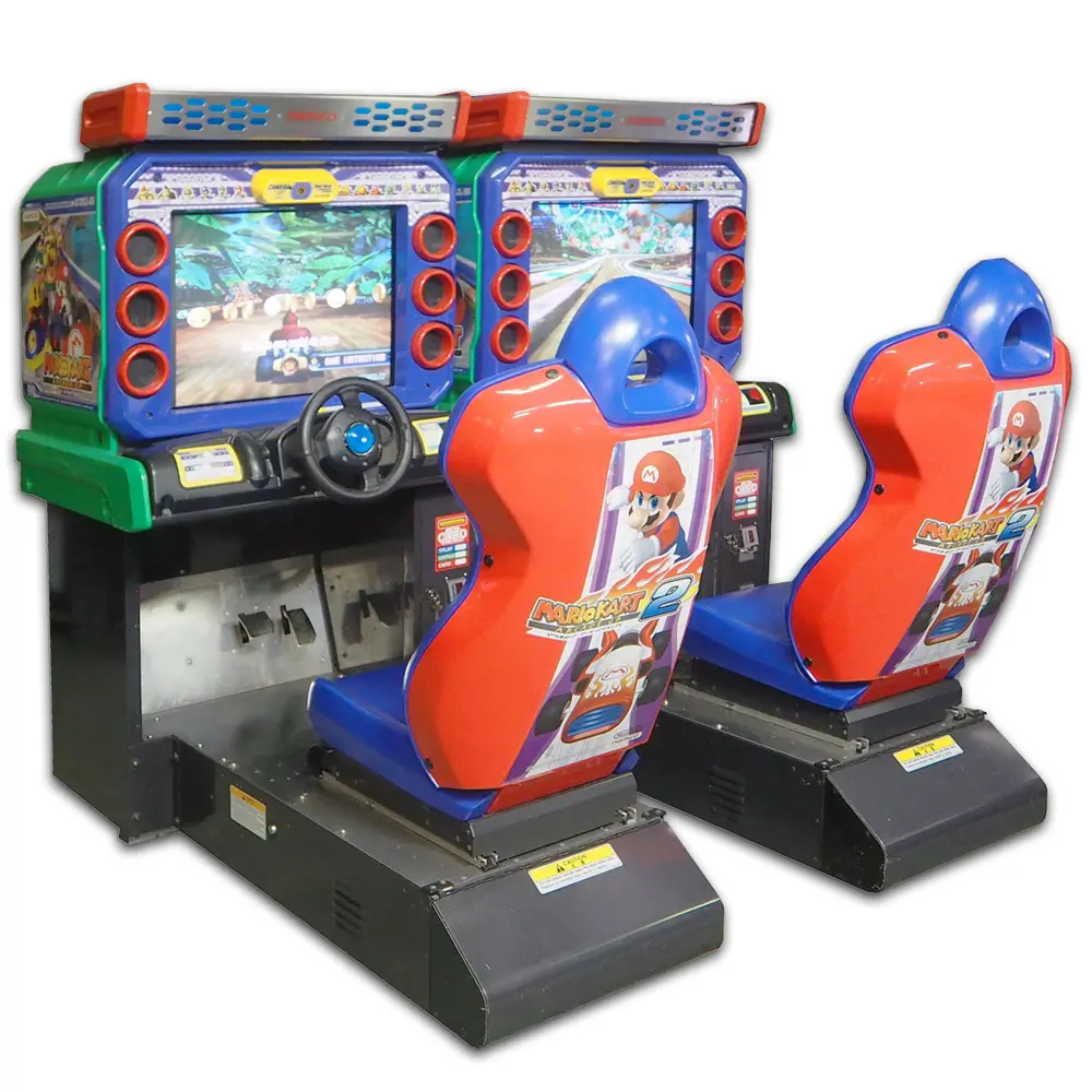 Máquina de videojuegos Arcade de Mario Kart Gp, máquina de videojuegos para carreras de coches, en oferta