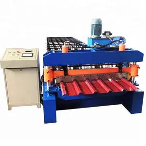 Hoge Kwaliteit Metalen Plaat Rolling Stalen Dak Koude Roll Forming Machine