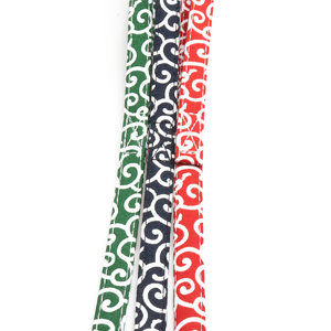 Artículos para Mascotas de marca privada, tela con estilo pastoral japonés y material de cuero, conjunto de correa de <span class=keywords><strong>collar</strong></span> de perro con lazo floral barato - Product Image 4