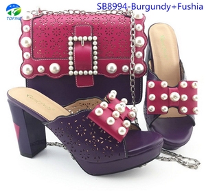 Ultime Tendenze: Set di <span class=keywords><strong>Scarpe</strong></span> e Borse Italiane da <span class=keywords><strong>Donna</strong></span> con Tacchi Alti per Feste e Matrimoni - Product Image 3