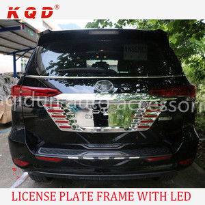Car accessories LED license plate framework for fortuner - Product Image 1