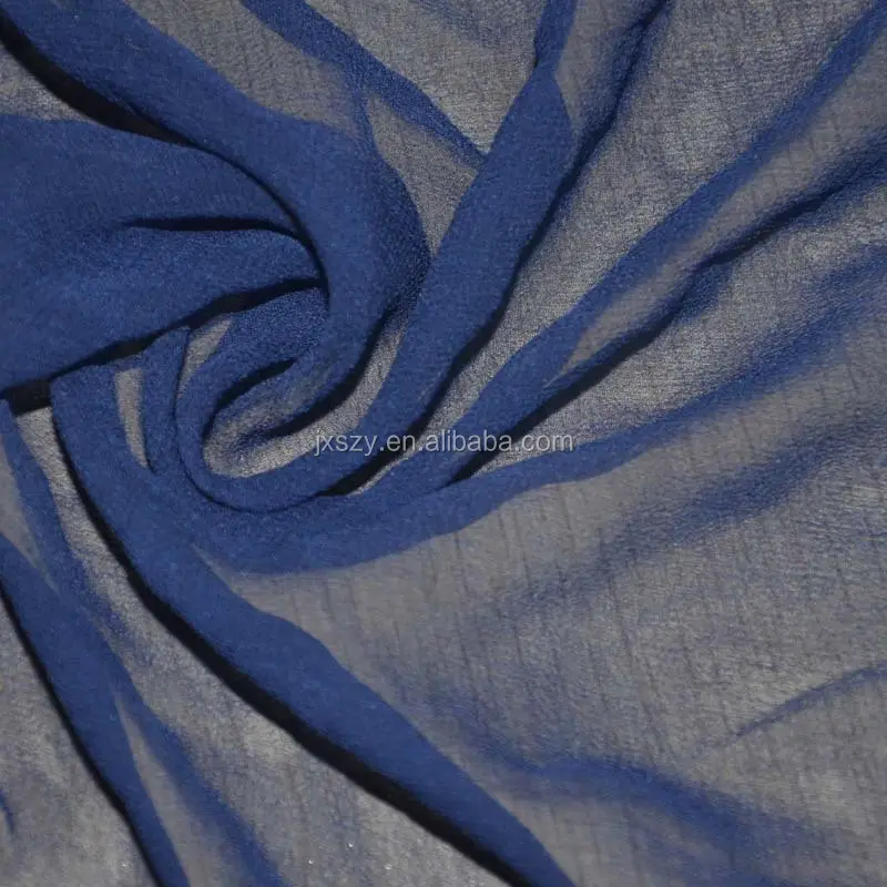 Plain dye silk georgette stoff crepe chiffon stoff