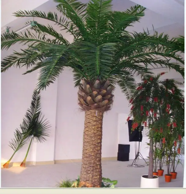 whole sale fake big palm tree for landscaping