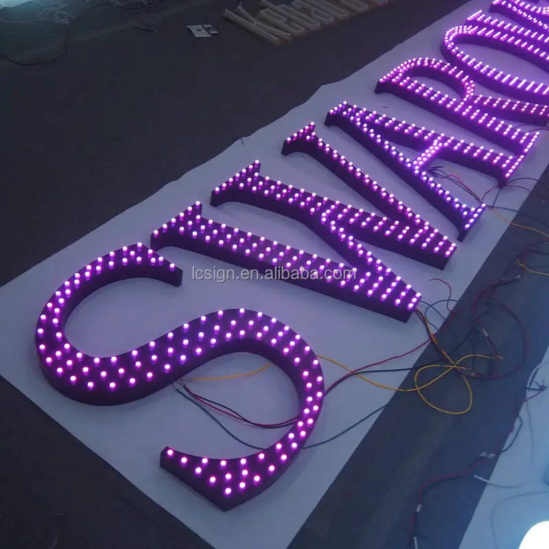 LED Display Board Electronic Name Board/Scrolling Mini LED Name Logo Sign
