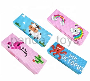 Trung Quốc phổ biến Khối Ma thuật học tập đồ chơi sáng tạo văn phòng phẩm hộp vui vẻ handmade <span class=keywords><strong>pixel</strong></span> bút chì trường hợp Câu Đố học tập tài nguyên pa0022 - Product Image 3
