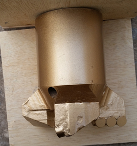 רוטרי בנייה Core חבית רוק מקדח פלדת כלים גוף 133mm 3 להב בdiamnod גרור <span class=keywords><strong>PDC</strong></span> קצת