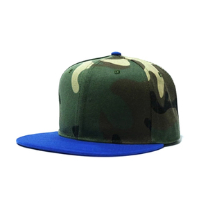 China supplier flat brim Camo custom Snapback hat - Product Image 4
