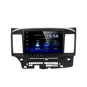 Dasaita 10.2" Android 10 Car Stereo DSP for Mitsubishi Lancer 10 EVO Touch Screen Radio 1 din 64G ROM 4G RAM GPS