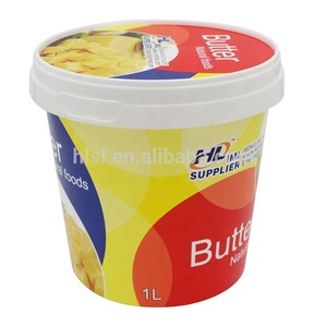Boîtes à crème glacée en plastique, conteneurs alimentaires ronds de 1l, bacs à crème glacée en pp, conteneurs à crème glacée avec preuve d'altération - Product Image 2