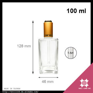 Flacon compte-gouttes en verre 35ml/40ml/50ml/60ml/100ml - Product Image 3