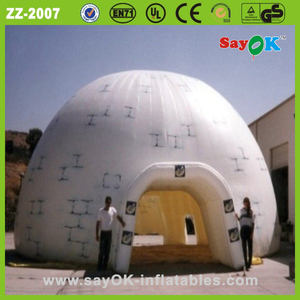 de la boda de fútbol inflable inflable cúpula de circo de tienda de campaña