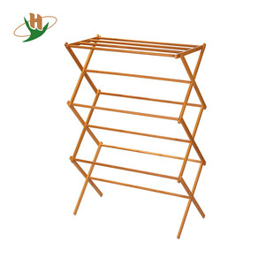 Hogar esencial altura interior bambú plegable <span class=keywords><strong>tendedero</strong></span> - Product Image 1