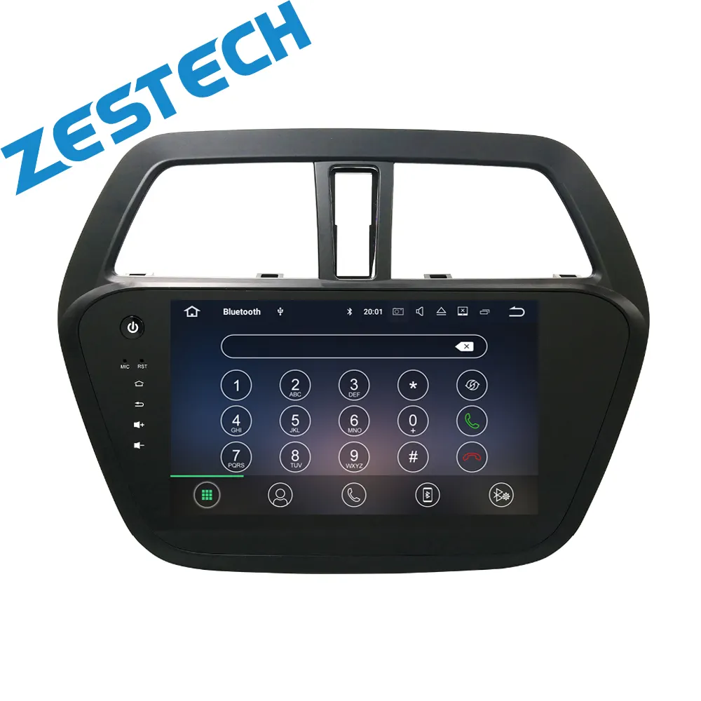 Schermo di tocco pieno Android 10 Auto radio per Suzuki S-cross di SX4 con radio stereo audio dvd di navigazione gps sistema di