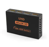 HDMI Splitter 4 puerto 1x4 HDMI Splitter 4K * 2K la 3D 1'in 4