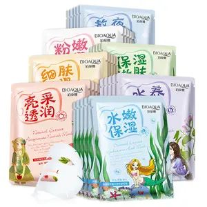 OEM/ODM BIOAQUA 9 Type Aloe Natural Essence Moisturizer Facial Mask sheet