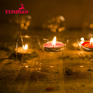 Commercio all'ingrosso Soffiato Decorativo <span class=keywords><strong>Trasparente</strong></span> di Cristallo <span class=keywords><strong>trasparente</strong></span> 3 Fori Tubo di <span class=keywords><strong>Vetro</strong></span> Votive Tealight Candle Holder Per La Casa di Cerimonia Nuziale Del Partito - Product Image 4